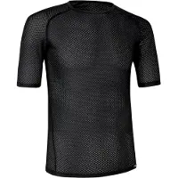 Gripgrab - Ultralight Mesh Korte Mouw Base Layer Zomer Fiets Ondershirt Polygiene Zweethemd - Zwart - Heren - Maat XL