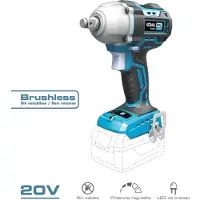 Koma Tools 08392 20v 450nm Slagmoersleutel Zonder Batterij