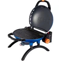 O-Grill 500 Gas BBQ - Draagbare Gas BBQ - Tafelmodel Barbecue - Compact & Krachtig - Camping / Balkon - Blauw