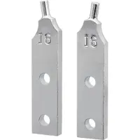 Knipex 44 19 J6 Precisie-borgveertang reservepunt Geschikt voor borgringen Binnenringen 252-400 mm Puntvorm Recht