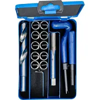 Bgs Kranen, Schroefdraadreparatieset M14 x 1,5 mm 14 stuks.