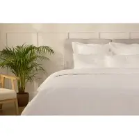 Emma Katoen Percale Dekbedovertrek 200x200 Plain