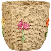Mica Decorations Opbergmand Flora Bloem Naturel D 24 H 23 Cm