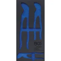 Bgs werkplaatswageninzet 1/3 leeg voor art. 4022 - 4022-1