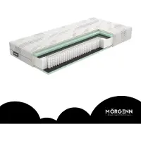 Mörgenn Matras Nasa Supreme 400 - Visco Traagschuim - 400 Pocketveren - 25cm dik - 90x210 cm
