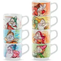 Egan Disney Espresso-kopjes Zeven Dwergen 7 stuks (incl. rekje)