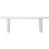 Giga Meubel Tuintafel Maya Deens Ovaal Wit 240cm