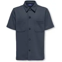 Only & Sons Junior Overhemd 'OSJNew Kodyl' nachtblauw