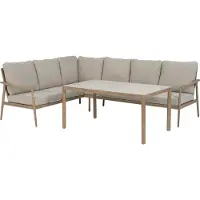 Intratuin 6-zits Loungeset Tara Naturel
