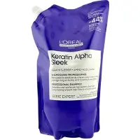 L'Oréal Keratin Alpha Sleek Shampoo Navulling 1000 ml