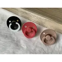 BIBS 3 fopspenen | T2 | Glow in the dark - Coral - Blush