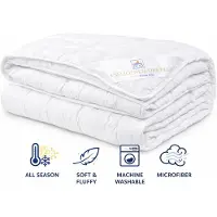 Vitality Pur Åre - 4-Seizoenen Dekbed - 2-Delig met Drukknopen - Ademend & Vochtregulerend - Anti Allergie & Huisstofmijt - Luxe Hotelkwaliteit - Zomer & Winterdekbed 200x200