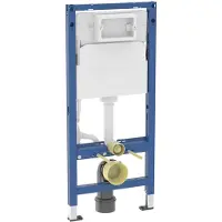 Geberit Duofix - Montage-element voor hangend toilet, 112 cm, met inbouwspoelreservoir Delta 12 cm 458.129.00.2