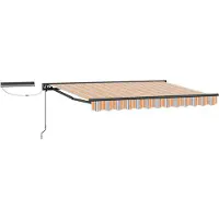 vidaXL Elektrisch Uitschuifbare Zonneluifel 3,5 x 2,5 m