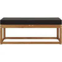 vidaXL Buitenstoel Bank Massief Acacia Hout Naturel