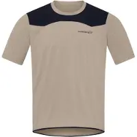 Norrøna - Skibotn Equaliser Tech T-Shirt - Fietsshirt XL, beige