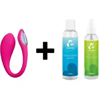 Lovense Lush Mini Bundel met Easyglide Glijmiddel en Toycleaner - 150 ml