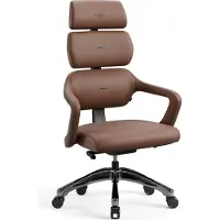 Diablo - Bureaustoel V-MODULAR - Ergonomische bureaustoel verstelbaar - Sugar Brown