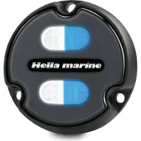 Hella Marine Apelo A1 Carbon Underwater White/blue Led Light Zilver 1800 Lumens