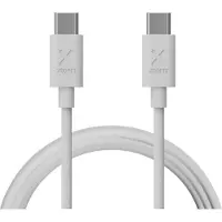 Xtorm USB-C PD 100W Kabel - 1 Meter - Snellader - Extra stevige USB-C Kabels - Power Delivery Oplaadkabel geschikt voor Laptop/MacBook/Android - Wit