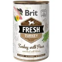 Brit Fresh Turkey with Peas Turkije Volwassene 400 g
