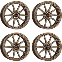 DOTZ 4 velgen, merk , model Sonoma, kleur brons, afmetingen 8.5Jx19, steek 5x114.3, geschikt voor Tesla Model 3
