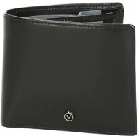 Valentino Leren portemonnee Courage Wallet Nero zwart