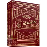 Theory11 Red Monarchs Speelkaarten - Koninklijke Kwaliteit
