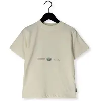 Raizzed T-shirt met backprint wit Jongens Katoen Ronde hals Backprint - maat 176