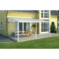 Canopia By Palram Carport Feria Palram - Canopia 4 x 6,06 m wit