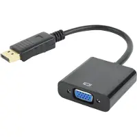 Gembird Adapter DisplayPort naar VGA GEMBIRD A-DPM-VGAF-02 Zwart