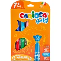 Carioca Set Viltstiften Teddy Marker 1+ Multicolour 12 Onderdelen