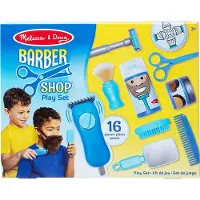 Melissa & Doug - Kappers speelset - Met opbergtas en trillende tondeuse