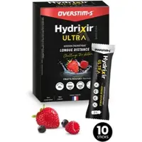 Overstims Hydrixir Ultra Rode Vruchten Energiedrank - 10 sticks van 40g || Maat: Rode vruchten