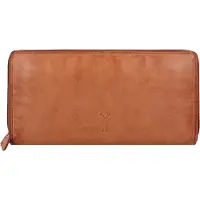 Jack kinsky Nelson Portemonnee RFID Leer 20 cm bruin