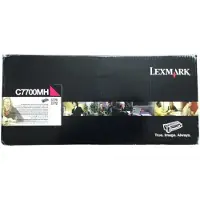 Lexmark C7700MH toner magenta hoge capaciteit (origineel)