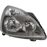 VAN WEZEL KOPLAMP RECHTS MET KNIPPERLICHT vanaf bouwjaar 1e maand 2004 (Rand Grijs) 4341964 Van Wezel voor o.a. RENAULT