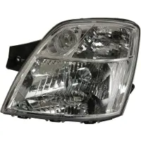 VAN WEZEL KOPLAMP LINKS MET KNIPPERLICHT H4 +ELEKTRISCH van '04 '08 8312961 Van Wezel voor o.a. KIA