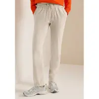 Cecil Dames Mid Waist Slim Legs broek in casual fit - Beige - XL