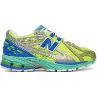 New Balance Sneakers laag '1906' blauw / neongeel / lichtgrijs