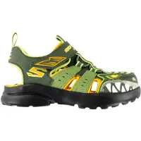 SKECHERS RAZOR SPLASH-RAPTOR QUEST Jongens Sandalen - Olijf