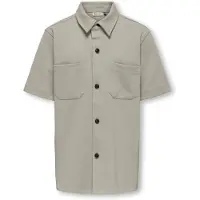 Only & Sons Junior Overhemd 'OSJNEW KODYL' taupe