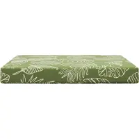 vidaXL Buitenbankkussen Blad Design 80 x 80 x 8 cm Polyester