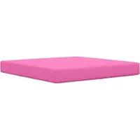 vidaXL Buitenbankkussen Polyester Roze 80 x 80 x 8 cm