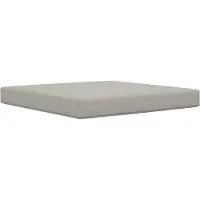 vidaXL Buitenbankkussen Polyester Grijs 80 x 80 x 8 cm
