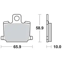 TRW Remblokset MCB507