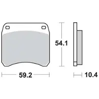 TRW Remblokset MCB99