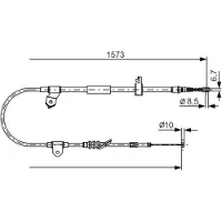 Bosch Kabel, parkeerrem 1 987 482 299