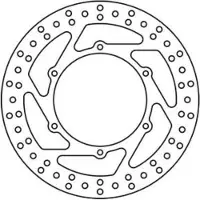 TRW Remschijf MOTO MST311