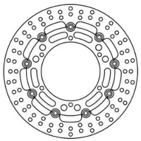 TRW MSW224 Remschijf